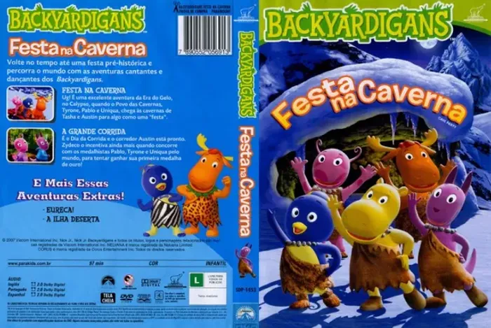 Backyardigans DVDs do Gênero Animação Infantil