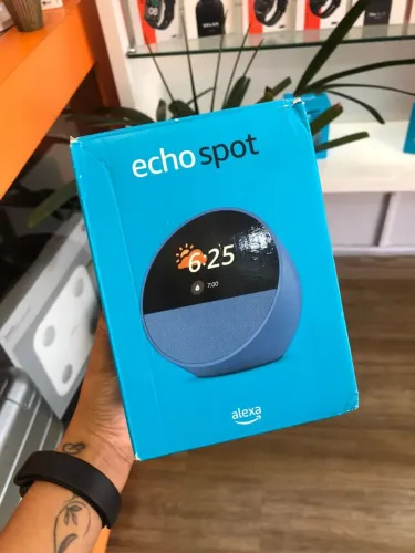 Echo Spot Alexa Pronta Entrega 