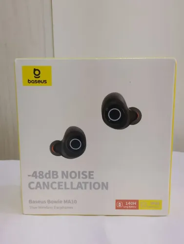 Baseus Bowie MA10 true wireless Earphones 48 dB de cancelamento.