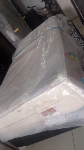 Colchão Mola Ensacada Solteiro D65 - Novo (ENTREGA GRÁTIS)