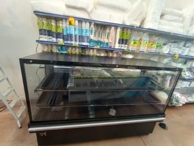 BALCÃO AÇOUGUE PRATELEIRA 2M REFRIMATE NOVO