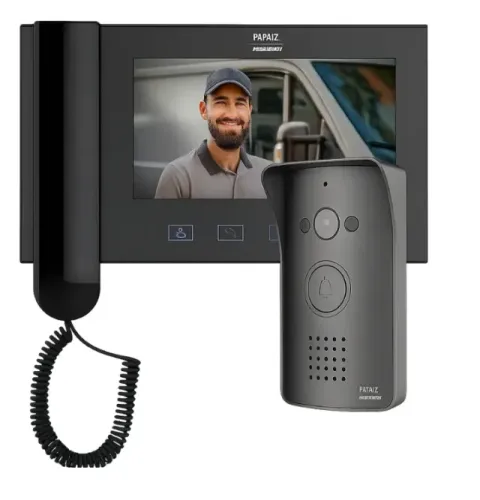 Vídeo Porteiro Residencial Ip66 Módulo Int/ext Irv7c Papaiz