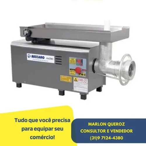 Moedor de Carne Beccaro B. 22 Novo