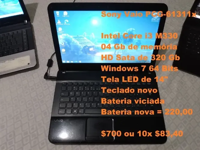 SONY VAIO Corei3 メモリ4GB SSD128GB フルHD Notebook Positivo Vaio Intel Core I3 4GB Linux