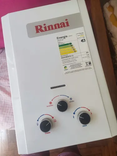 Aquecedor Rinnai 7,5l SEMINOVO