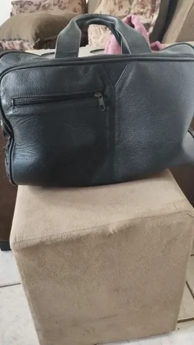 Bolsa Masculina Executiva de Couro 