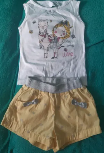 Conjunto Infantil - Tamanho 2 - 3 anos