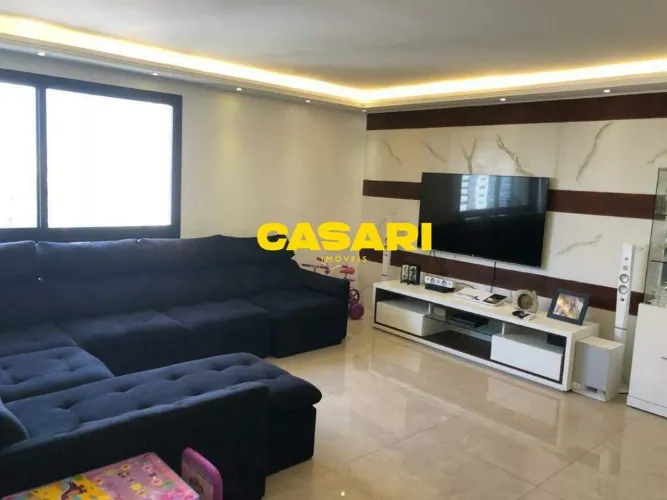 Cobertura Duplex com 3 Suítes para Alugar no Centro São Bernardo do Campo/SP, 300 m²