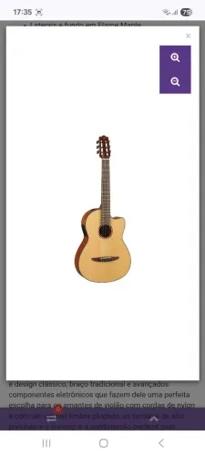 Violão Yamaha Eletroacústico NCX1 NOVO NA CAIXA