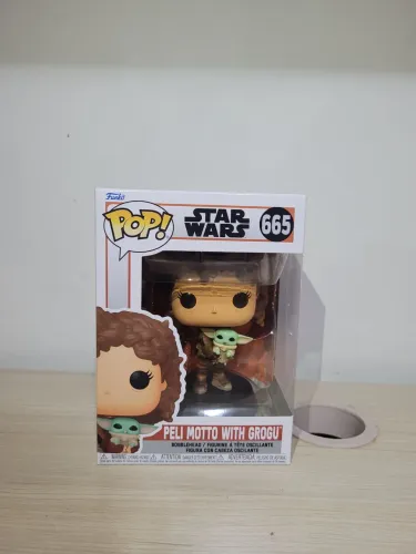 Funko Pop Peli Motto with Grogu - Star Wars