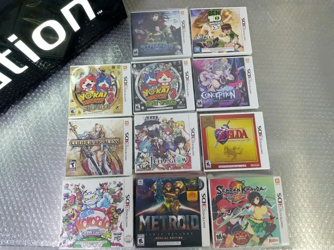 Games 3DS Lacrados Novos Valores