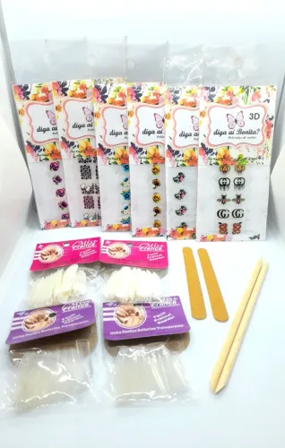 Kit Manicure Decoração de Unhas