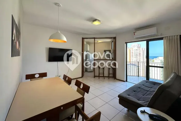 Copacabana | Apart-Hotel 2 quartos, sendo 2 suites