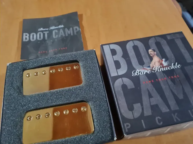 Captadores para guitarra Bare Knuckle BRUTE FORCE Boot Camp - Par