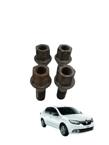 Jogo Parafusos Roda Renault Logan 2016 2017