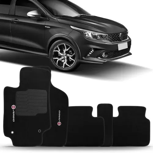 Tapetes de Carpete para Fiat Argo