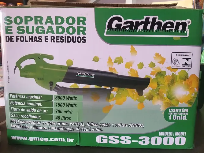 Soprador é sugador de folhas