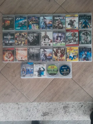 Jogos Playstation 3 valor cada jogo a partir 60,00 aceita cartão de crédito