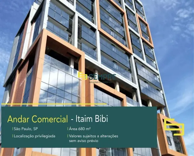 Laje comercial para alugar no Edifício JK Square Corporate - Itaim Bibi SP