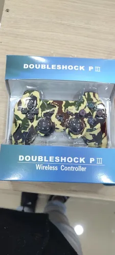 Controle Wireless Camuflado Doubleshock P3  sem fio novos laclados 