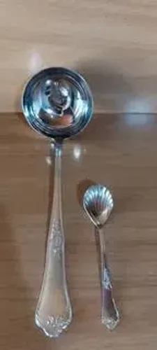 Concha  Para Feijão Grande De Prata Hercules