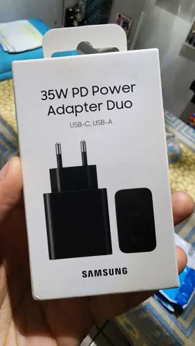 Adaptador Carregador 35W E 15W Duo Samsung Original E Lacrado