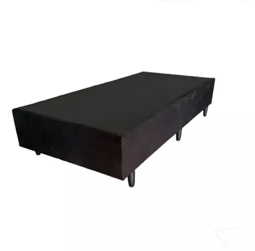 Base Solteiro Tozatto 88x188x26cm Tecido Suede (Nova)