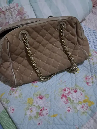 Bolsa couro luz da lua 