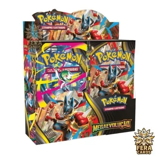 Kit 2x Booster Box Mega Evolução - Pokémon TCG
