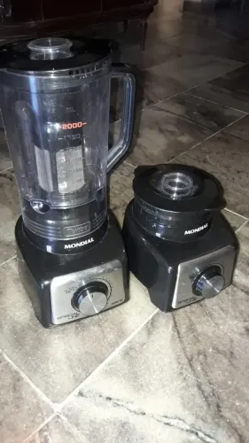 Liquidificador Mondial 1100 W Turbo inox