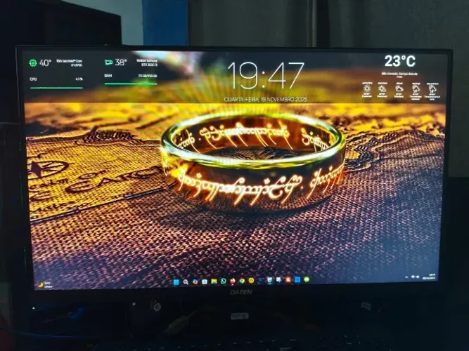 Monitor Daten 27 polegadas 75hz