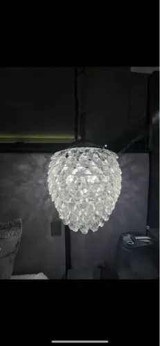 Lustre de Cristal Moderno