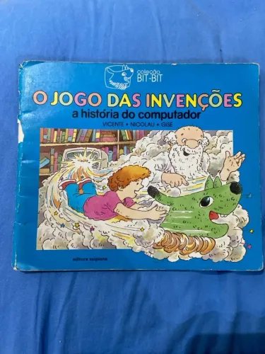 Livro infantil O JOGO DAS INVENÇÕES 