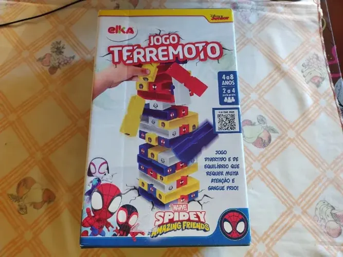 Jogo Terremoto Homem Aranha Spidey Amazing Friends da Elka