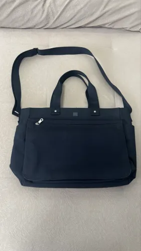 Bolsa UNCLE K - preta - notebook- muitas divisorias 