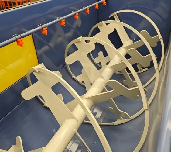 Misturador Horizontal de Ração e Sal Mineral - 500 kg ou 1.000 kg por Batida