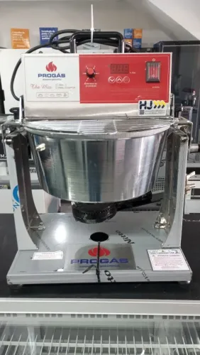 NZ. Panela mexedora 10 L com basculante e queimador PROGÁS