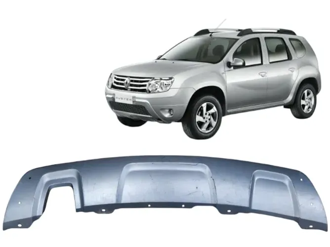 Moldura Parachoque Traseiro Duster 2011 2012 2013 2014