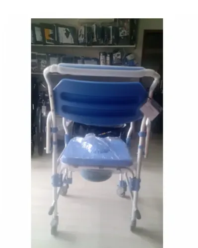 Cadeira de Banho em Alumínio até 150 Kg Assento 42 cm D60 Dellamed