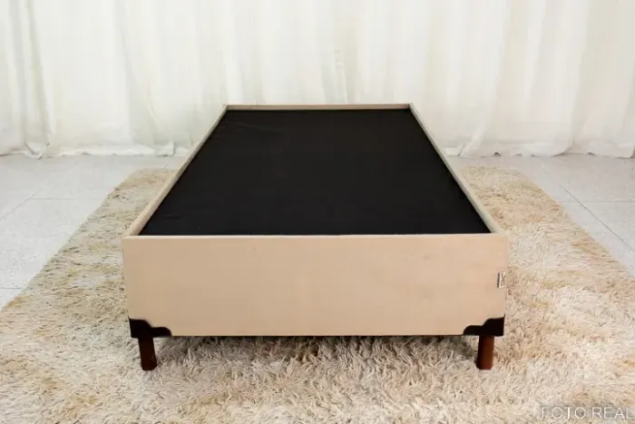 Base Box Solteiro Cappuccino