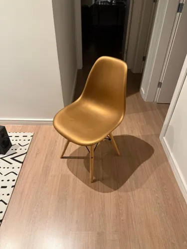 4 Cadeiras Eames Bronze