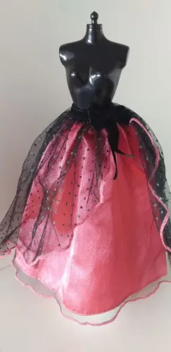 Barbie My Scene somente saia longa camadas mattel