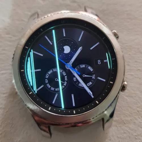 Smartwatch Samsung Gear S3 Classic PARA REPOSIÇÃO DE PEÇAS 