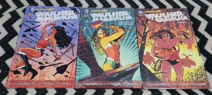 3 HQs Mulher Maravilha Os Novos 52 Lacrados