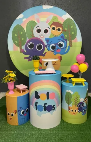 Tema Bolofofos/ Decoração Bolofofos 