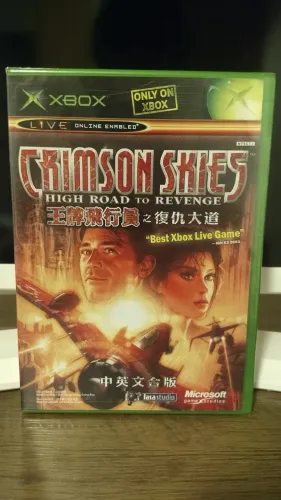 crimsom skies - xbox clássico jogo original lacrado