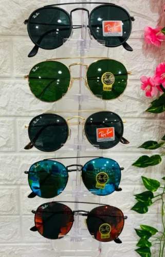 Óculos Ray-Ban Round Blazer Original x23 - So Paga Na entrega 