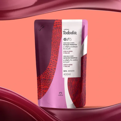 Refil hidratante Tododia Natura 400ml