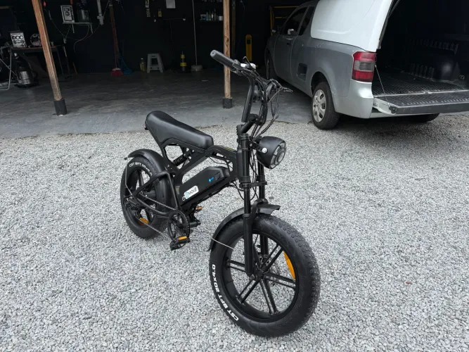Bike elétrica V20 scooter 750w 55 km autonomia