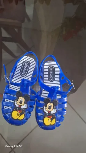 Sandália bebê mine baby na.23